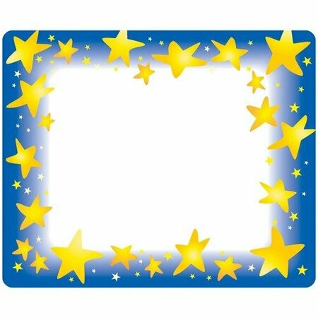 TREND ENTERPRISES Name Tags, Star Brights, 36 Self Adhesive, 2-1/2inx3in, Multi TEPT68022